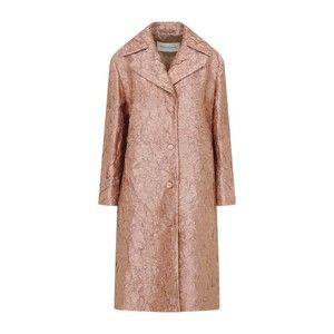 Dries Van Noten Ricca Pink Viscose Coat - NWT